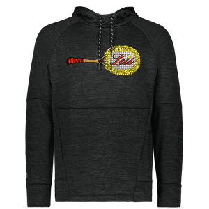 Hawaii Leis WTT Tennis Performance Fleece Hoodie in Black