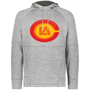 Los Angeles Strings WTT Tennis Performance Fleece Hoodie in Athletic Grey