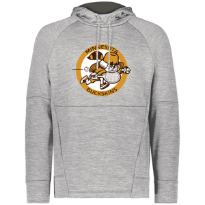 Minnesota Buckskins WTT Tennis Performance Fleece Hoodie in Athletic Grey