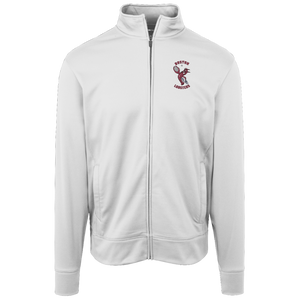 Boston Lobsters Full Zip Fleece Jacket featuring vintage WTT tennis team logo in white front view