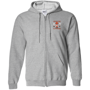 Houston E-Z Riders Full Zip Hoodie WTT Tennis in Sport Grey Front