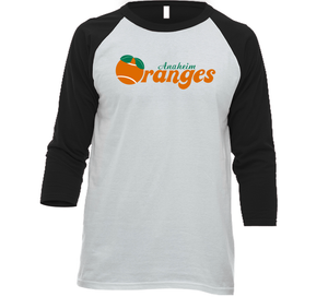 Anaheim Oranges Raglan Shirt Repro | WTT Tennis Team