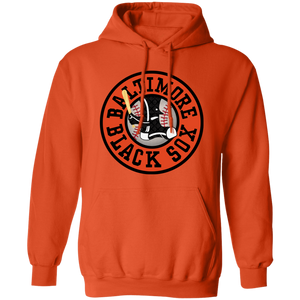 Baltimore Black Sox Hoodie Pullover Negro League Baseball color Orange Baltimore Black Sox Hoodie Pullover Negro League Baseball color Orange