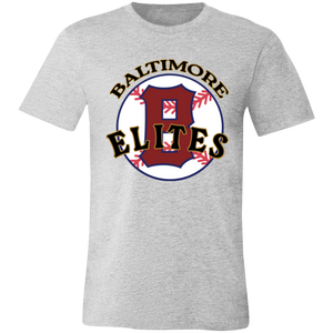 Baltimore Elites T-shirt Negro League Baseball color Athletic Grey Heather Baltimore Elites T-shirt Negro League Baseball color Athletic Grey Heather