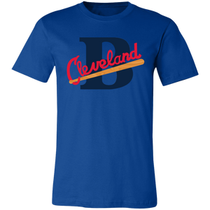 Cleveland Buckeyes T-shirt Premium Negro League Baseball color Royal Blue Cleveland Buckeyes T-shirt Premium Negro League Baseball color Royal Blue