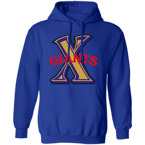 Cuban X-Giants Hoodie Pullover Classic Negro League Baseball color Royal Blue Cuban X-Giants Hoodie Pullover Classic Negro League Baseball color Royal Blue