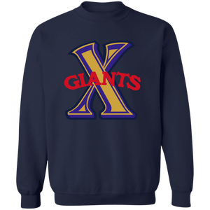 Cuban X-Giants Hoodie Pullover Negro League Baseball color Navy Cuban X-Giants Hoodie Pullover Negro League Baseball color Navy