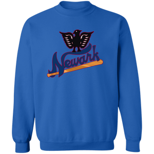 Newark Eagles Sweatshirt Crewneck Negro League Baseball color Royal Blue Newark Eagles Sweatshirt Crewneck Negro League Baseball color Royal Blue