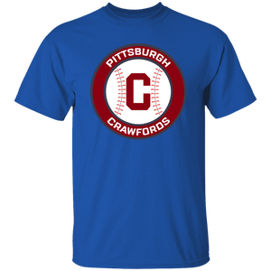 Pittsburgh Crawfords T-shirt Negro League Baseball color Royal Blue Pittsburgh Crawfords T-shirt Negro League Baseball color Royal Blue
