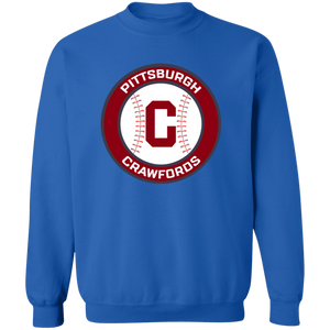 Pittsburgh Crawfords Sweatshirt Crewneck Negro League Baseball color Royal Blue Pittsburgh Crawfords Sweatshirt Crewneck Negro League Baseball color Royal Blue