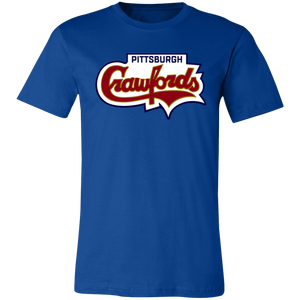 Pittsburgh Crawfords T-shirt Negro League Baseball color Royal Blue Pittsburgh Crawfords T-shirt Negro League Baseball color Royal Blue