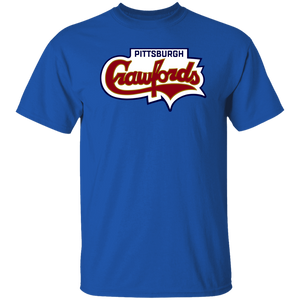 Pittsburgh Crawfords T-shirt Negro League Baseball Color Royal Blue Pittsburgh Crawfords T-shirt Negro League Baseball Color Royal Blue