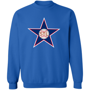 St. Louis Stars Sweatshirt Crewneck Negro League Baseball color Royal Bluc St. Louis Stars Sweatshirt Crewneck Negro League Baseball color Royal Bluc