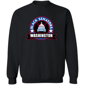 Washington Black Senators Sweatshirt Negro League Baseball color Black Washington Black Senators Sweatshirt Negro League Baseball color Black