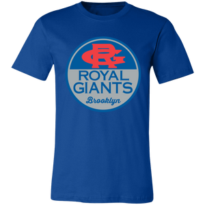 Brooklyn Royal Giants Tee Shirt color True Royal Blue Brooklyn Royal Giants Tee Shirt color True Royal Blue