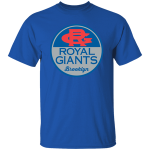Brooklyn Royal Giants Tee Shirt Negro League Baseball color Royal Blue Brooklyn Royal Giants Tee Shirt Negro League Baseball color Royal Blue