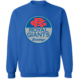 Brooklyn Royal Giants Sweatshirt Crewneck Negro League Baseball color Royal Blue Brooklyn Royal Giants Sweatshirt Crewneck Negro League Baseball color Royal Blue