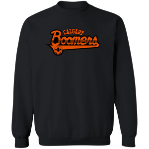 Calgary Boomers Sweatshirt Classic Crewneck NASL Soccer color Black Calgary Boomers Sweatshirt Classic Crewneck NASL Soccer color Black