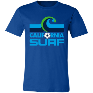 California Surf T-shirt Premium NASL Soccer color Royal Blue California Surf T-shirt Premium NASL Soccer color Royal Blue