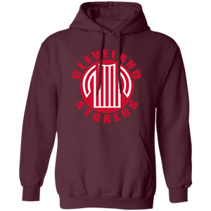 Cleveland Stokers Hoodie Pullover Classic NASL Soccer color Maroon Cleveland Stokers Hoodie Pullover Classic NASL Soccer color Maroon