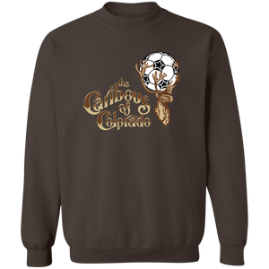 Colorado Caribous Sweatshirt Classic Crewneck NASL Soccer color Dark Chocolate Brown Colorado Caribous Sweatshirt Classic Crewneck NASL Soccer color Dark Chocolate Brown