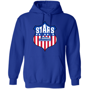Houston Stars Hoodie Pullover Classic NASL Soccer color Royal Blue Houston Stars Hoodie Pullover Classic NASL Soccer color Royal Blue
