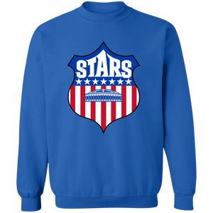 Houston Stars Sweatshirt Classic Crewneck NASL Soccer color Royal Blue Houston Stars Sweatshirt Classic Crewneck NASL Soccer color Royal Blue