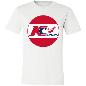 Kansas City Spurs T-shirt Premium NASL Soccer color White Kansas City Spurs T-shirt Premium NASL Soccer color White
