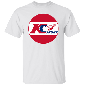 Kansas City Spurs T-shirt Classic NASL Soccer color White Kansas City Spurs T-shirt Classic NASL Soccer color White