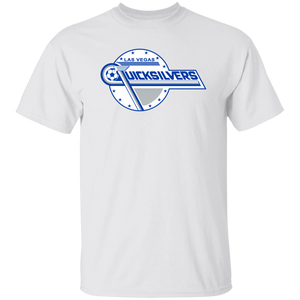 Las Vegas Quicksilvers T-shirt Classic NASL Soccer color White Las Vegas Quicksilvers T-shirt Classic NASL Soccer color White