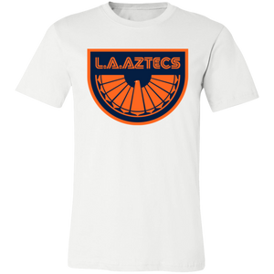 Los Angeles Aztecs T-shirt Premium NASL Soccer color White Los Angeles Aztecs T-shirt Premium NASL Soccer color White