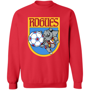 Memphis Rogues Sweatshirt Classic Crewneck NASL Soccer color Red Memphis Rogues Sweatshirt Classic Crewneck NASL Soccer color Red