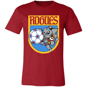 Memphis Rogues T-shirt Premium NASL Soccer color Red Memphis Rogues T-shirt Premium NASL Soccer color Red
