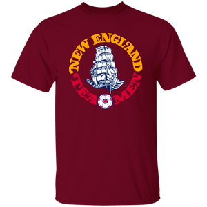 New England Tea Men T-shirt Classic NASL Soccer color Garnet New England Tea Men T-shirt Classic NASL Soccer color Garnet