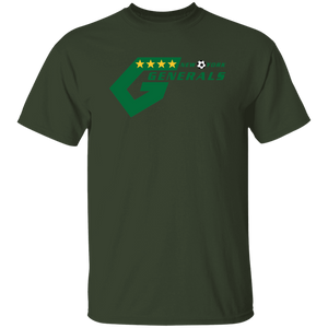 New York Generals T-shirt Classic NASL Soccer color Forest Green New York Generals T-shirt Classic NASL Soccer color Forest Green