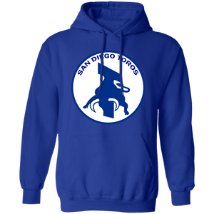 San Diego Toros Hoodie Pullover Classic NASL Soccer color Royal Blue San Diego Toros Hoodie Pullover Classic NASL Soccer color Royal Blue