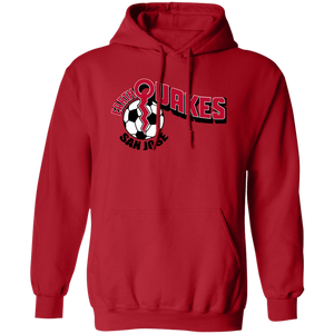 San Jose Earthquakes Hoodie Pullover Classic NASL Soccer color Red San Jose Earthquakes Hoodie Pullover Classic NASL Soccer color Red