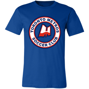 Toronto Metros T-shirt Premium NASL Soccer color Royal Blue Toronto Metros T-shirt Premium NASL Soccer color Royal Blue