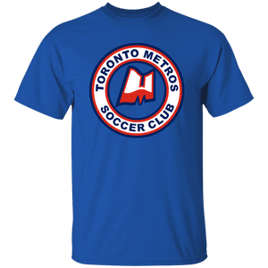 Toronto Metros T-shirt Classic NASL Soccer color Royal Blue Toronto Metros T-shirt Classic NASL Soccer color Royal Blue