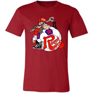 Tulsa Roughnecks T-shirt Premium NASL Soccer color Red Tulsa Roughnecks T-shirt Premium NASL Soccer color Red