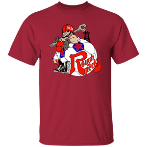 Tulsa Roughnecks T-shirt Classic NASL Soccer color Cardinal Red Tulsa Roughnecks T-shirt Classic NASL Soccer color Cardinal Red