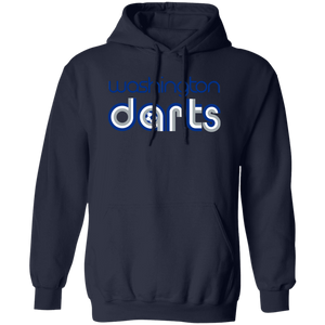 Washington Darts Hoodie Pullover Classic NASL Soccer color Navy Blue Washington Darts Hoodie Pullover Classic NASL Soccer color Navy Blue