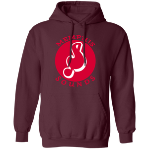 Memphis Sounds Hoodie Pullover Classic ABA Basketball color Maroon Memphis Sounds Hoodie Pullover Classic ABA Basketball color Maroon