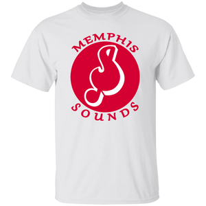 Memphis Sounds T-shirt Classic ABA Basketball color White Memphis Sounds T-shirt Classic ABA Basketball color White
