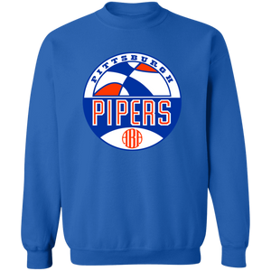 Pittsburgh Pipers Sweatshirt Classic Crewneck ABA Basketball color Royal Blue Pittsburgh Pipers Sweatshirt Classic Crewneck ABA Basketball color Royal Blue