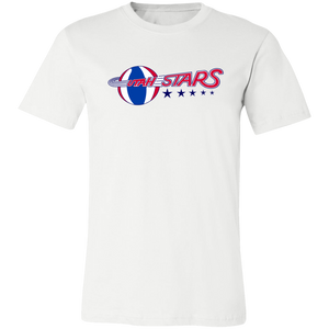 Utah Stars ABA T-shirt American Basketball Association Tee color White Utah Stars ABA T-shirt American Basketball Association Tee color White