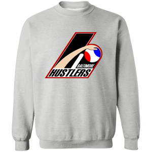 Baltimore Hustlers Sweatshirt Classic Crewneck ABA Basketball color Sport Grey Baltimore Hustlers Sweatshirt Classic Crewneck ABA Basketball color Sport Grey