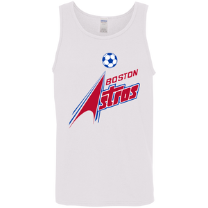 Boston Astros Tank Top Classic ASL Soccer color White Boston Astros Tank Top Classic ASL Soccer color White