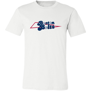 Boston Bolts ASL T-shirt Premium American Soccer League Team Tee color White Boston Bolts ASL T-shirt Premium American Soccer League Team Tee color White