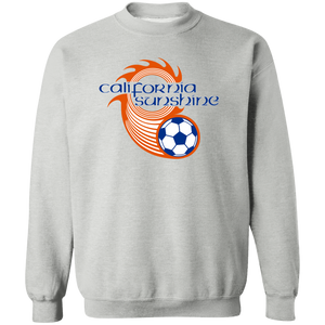 California Sunshine Sweatshirt Classic Crewneck ASL Soccer color Sport Grey California Sunshine Sweatshirt Classic Crewneck ASL Soccer color Sport Grey